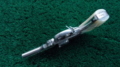 MHG1016 ENGRAVED SMITH & WESSON .32 SAFETY HAMMERLESS FIRST MODEL IN BOX [M] - Image 5