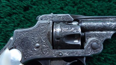 MHG1016 ENGRAVED SMITH & WESSON .32 SAFETY HAMMERLESS FIRST MODEL IN BOX [M] - Image 7
