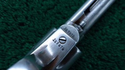 C1955 INTERESTING ANTIQUE COLT SAA IN 45 COLT [A] - Image 13