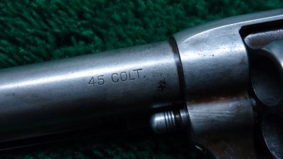 C1955 INTERESTING ANTIQUE COLT SAA IN 45 COLT [A] - Image 9