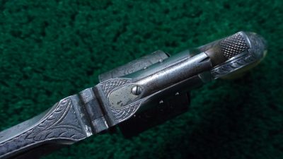 MERZ4-40  CASED NIMSCHKE ENGRAVED PRESENTATION NUMBER 2 ARMY REVOLVER [A] - Image 19
