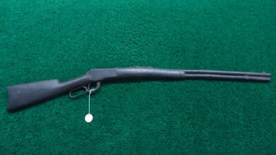W3037  WINCHESTER MODEL 1892 MOVIE PROP WITH SCABBARD - Image 13