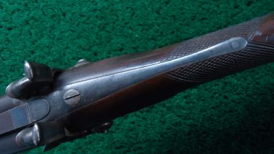 MR1453  DOUBLE BARREL RIFLE BY WILLIAM SCHAEFER OF BOSTON [A] - Image 10