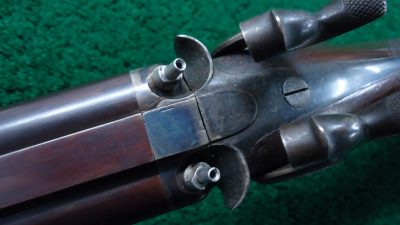 MR1453  DOUBLE BARREL RIFLE BY WILLIAM SCHAEFER OF BOSTON [A] - Image 15
