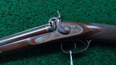 MR1453  DOUBLE BARREL RIFLE BY WILLIAM SCHAEFER OF BOSTON [A] - Image 2