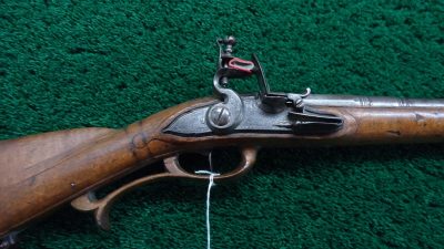MSG934 *Sale Pending* VERY INTERESTING FRENCH HALF STOCK FLINTLOCK FOWLER [A]
