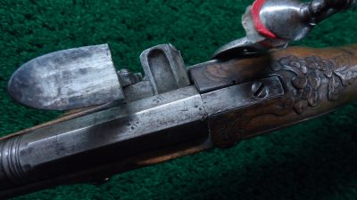 MSG934 *Sale Pending* VERY INTERESTING FRENCH HALF STOCK FLINTLOCK FOWLER [A] - Image 13