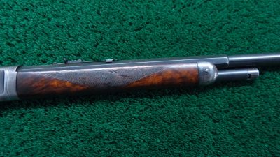 W3291 VERY SCARCE WINCHESTER 1894 TD STRAIGHT STOCK DELUXE RIFLE CAL 25-35 [A] - Image 5