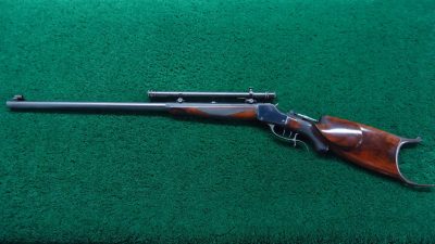 W3345 VERY ATTRACTIVE 1885 WINCHESTER HW SCHUETZEN RIFLE 32-40 CAL [M] - Image 21