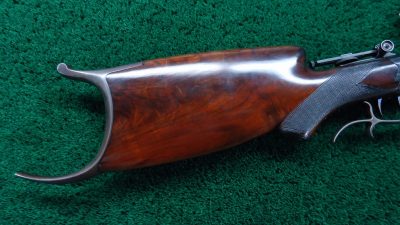 W3345 VERY ATTRACTIVE 1885 WINCHESTER HW SCHUETZEN RIFLE 32-40 CAL [M] - Image 20
