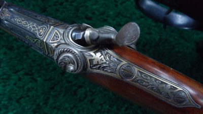 MHG973 EXTRAORDINARY PAIR EXHIBITION GRADE RELIEF ENGRAVED GOLD INLAID TARGET PISTOLS [A] - Image 12