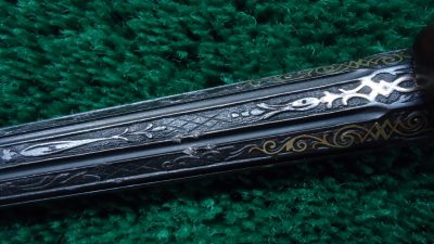 MHG973 EXTRAORDINARY PAIR EXHIBITION GRADE RELIEF ENGRAVED GOLD INLAID TARGET PISTOLS [A] - Image 20