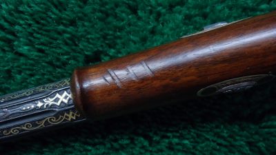 MHG973 EXTRAORDINARY PAIR EXHIBITION GRADE RELIEF ENGRAVED GOLD INLAID TARGET PISTOLS [A] - Image 21