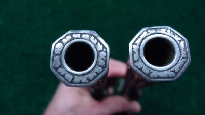 MHG973 EXTRAORDINARY PAIR EXHIBITION GRADE RELIEF ENGRAVED GOLD INLAID TARGET PISTOLS [A] - Image 22