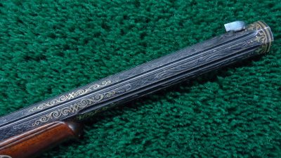 MHG973 EXTRAORDINARY PAIR EXHIBITION GRADE RELIEF ENGRAVED GOLD INLAID TARGET PISTOLS [A] - Image 10