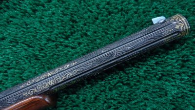 MHG973 EXTRAORDINARY PAIR EXHIBITION GRADE RELIEF ENGRAVED GOLD INLAID TARGET PISTOLS [A] - Image 11