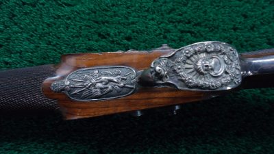 MSG1167  CASED BEAUTIFUL FRENCH PERCUSSION DOUBLE SHOTGUN BY LOUIS MALHERBE [A] - Image 11