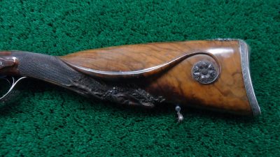 MSG1167  CASED BEAUTIFUL FRENCH PERCUSSION DOUBLE SHOTGUN BY LOUIS MALHERBE [A] - Image 20