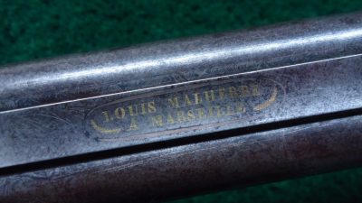 MSG1167  CASED BEAUTIFUL FRENCH PERCUSSION DOUBLE SHOTGUN BY LOUIS MALHERBE [A] - Image 6