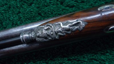 MSG1167  CASED BEAUTIFUL FRENCH PERCUSSION DOUBLE SHOTGUN BY LOUIS MALHERBE [A] - Image 13