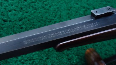 W3320 DLX WINCHESTER MODEL 1885 LAUDENSACK H.W. T.D. FRAME CAL 22 SHORT [M] - Image 12