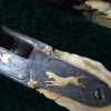 169 CASED PAIR GOLD INLAID BELGIAN SINGLE SHOT PERCUSSION PISTOLS [A] - Image 18