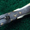 169 CASED PAIR GOLD INLAID BELGIAN SINGLE SHOT PERCUSSION PISTOLS [A] - Image 19