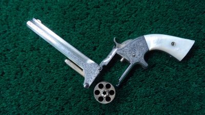20-38 BEAUTIFULLY CASED AND ENGRAVED SMITH & WESSON No.2 ARMY [A] - Image 7