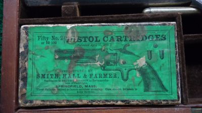 20-38 BEAUTIFULLY CASED AND ENGRAVED SMITH & WESSON No.2 ARMY [A] - Image 14