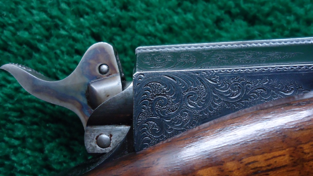 7-257 THE FINEST ENGRAVED REMINGTON KEENE DELUXE RIFLE KNOWN TO EXIST ...