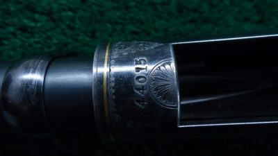 JM1 VERY RARE CASED MODEL 1898 MARLIN D GRADE SHOTGUN WITH GRADE 15 ENGRAVING AND GOLD INLAYS [M] - Image 17