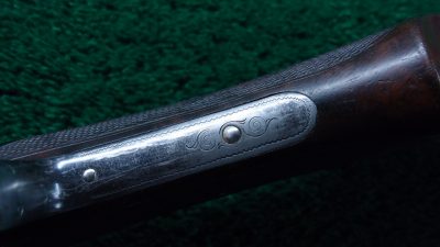 JM1 VERY RARE CASED MODEL 1898 MARLIN D GRADE SHOTGUN WITH GRADE 15 ENGRAVING AND GOLD INLAYS [M] - Image 14