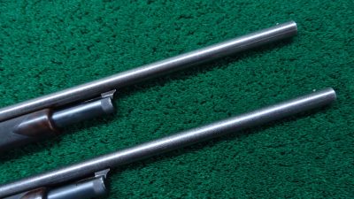 JM1 VERY RARE CASED MODEL 1898 MARLIN D GRADE SHOTGUN WITH GRADE 15 ENGRAVING AND GOLD INLAYS [M] - Image 6