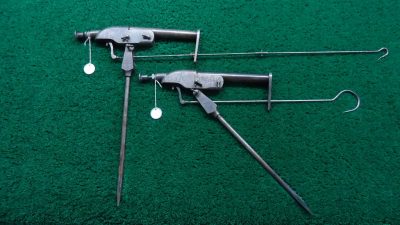 T119A & T119B PAIR 12 GAUGE ANIMAL TRAPS [A]