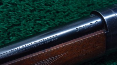 W3392 CHRISTMAS INSCRIBED WINCHESTER 1894 PISTOL GRIP DELUXE TAKE DOWN RIFLE IN 30 WCF [M] - Image 6