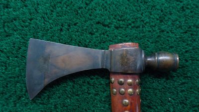M843  VERY WELL MADE CONTEMPORARY PIPE TOMAHAWK - Image 2