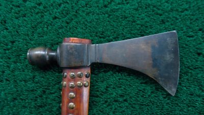 M843  VERY WELL MADE CONTEMPORARY PIPE TOMAHAWK - Image 3