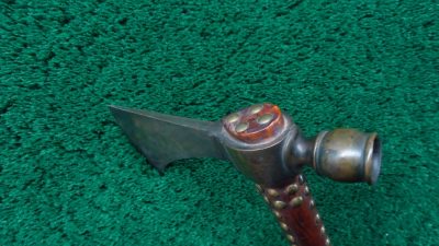 M843  VERY WELL MADE CONTEMPORARY PIPE TOMAHAWK - Image 7
