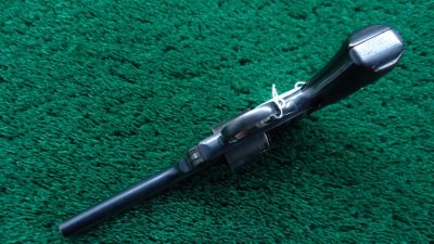 MHG773 HARRINGTON & RICHARDSON HAMMERLESS FIRST MODEL LARGE FRAME TOP BREAK REVOLVER CHAMBERED FOR .38 S&W (Black Powder Only) [M] - Image 4