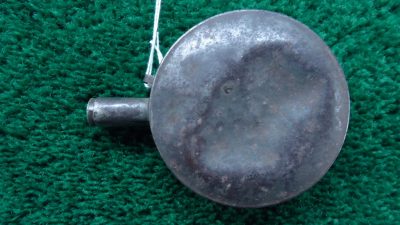 F1069  UNMARKED POSSIBLE HANDYMAN MADE FLASK
