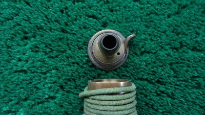 F1016  AMERICAN FLASK & CAP CO. POWDER FLASK - Image 3