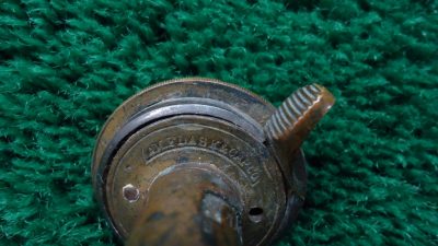 F1016  AMERICAN FLASK & CAP CO. POWDER FLASK - Image 4