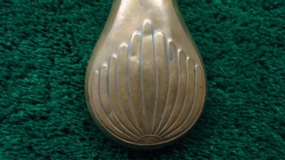 F1017  UNMARKED SHELL AND BUSH FLASK - Image 5