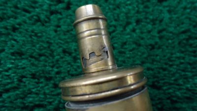 F1017  UNMARKED SHELL AND BUSH FLASK - Image 6