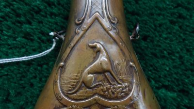 F1081  AMERICAN FLASK & CAP CO. BIRD PATTERN FLASK - Image 5