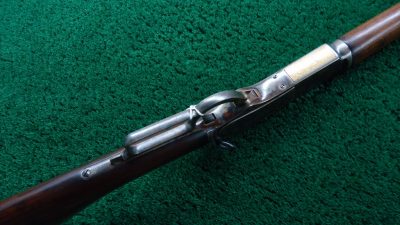 W3487 SCARCE WINCHESTER MODEL 1876 SRC WITH CASE COLORED FRAME IN 40-60 [A] - Image 3