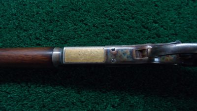 W3487 SCARCE WINCHESTER MODEL 1876 SRC WITH CASE COLORED FRAME IN 40-60 [A] - Image 11