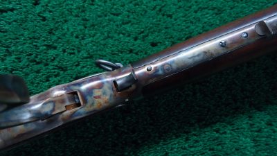 W3487 SCARCE WINCHESTER MODEL 1876 SRC WITH CASE COLORED FRAME IN 40-60 [A] - Image 9