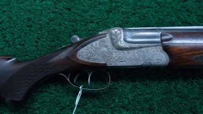 MSG1212 SIMSON SIDEPLATED 2-BARREL O/U 12 GAUGE SHOTGUN SET [M]