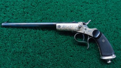 MHG1053 VERY FINE CASED TARGET PISTOL BY GASTINE RENETTE [M] - Image 2